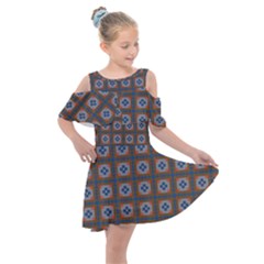 Cyprid Kids  Shoulder Cutout Chiffon Dress by deformigo