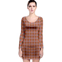 Persia Long Sleeve Bodycon Dress by deformigo