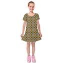 Montezuma Kids  Short Sleeve Velvet Dress View1