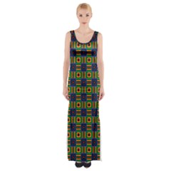 Mattawa Thigh Split Maxi Dress by deformigo