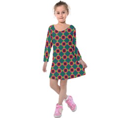 Sharuna Kids  Long Sleeve Velvet Dress by deformigo