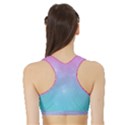 Pastel Goth Galaxy  Sports Bra with Border View2