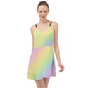 Pastel Goth Rainbow  Summer Time Chiffon Dress View1