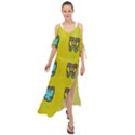 Peace People Hippie Friends And Free Living Fauna Maxi Chiffon Cover Up Dress View1