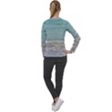 Minty Ocean Women s Long Sleeve Raglan Tee View2