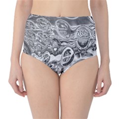 Pebbels In The Pond Classic High-waist Bikini Bottoms by ScottFreeArt