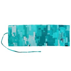 469823231 Glitch48 Roll Up Canvas Pencil Holder (m) by ScottFreeArt