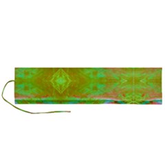 Tank Yellow  #scottfreeart N Green Purple Img 1589 Roll Up Canvas Pencil Holder (l) by ScottFreeArt