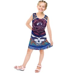 Grateful Dead Ahead Of Their Time Kids  Tunic Dress by Sapixe