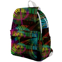 Music Piano Treble Clef Clef Top Flap Backpack by Vaneshart