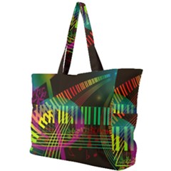 Music Piano Treble Clef Clef Simple Shoulder Bag by Vaneshart