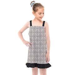 Timeless - Black & Abalone Grey Kids  Overall Dress by FashionBoulevard