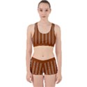 Nice Stripes - Burnt Orange Work It Out Gym Set View1