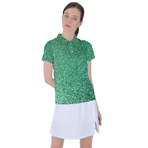 Sparkling Irish Cream Women s Polo Tee by ScottFreeArt