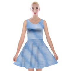 Wavy Cloudspa110232 Velvet Skater Dress by GiftsbyNature