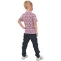 Robin Art Pink Pattern Kids  Polo Tee View2