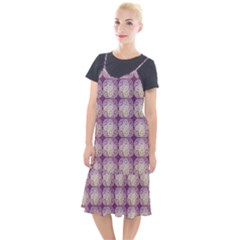 Doily Only Pattern Purple Camis Fishtail Dress by snowwhitegirl