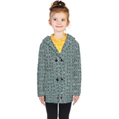 Pattern1 Kids  Double Breasted Button Coat by Sobalvarro