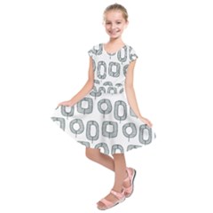 Forest Patterns 16 Kids  Short Sleeve Dress by Sobalvarro