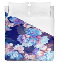 Flowers Duvet Cover (queen Size) by Sparkle