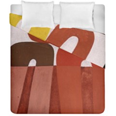 Sophie Taeuber Arp, Composition À Motifs D arceaux Ou Composition Horizontale Verticale Duvet Cover Double Side (california King Size) by Sobalvarro