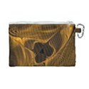 Fractal Design Background Pattern Canvas Cosmetic Bag (Large) View2