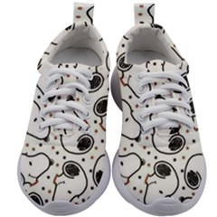 Dog Pattern Kids Athletic Shoes by Wegoenart