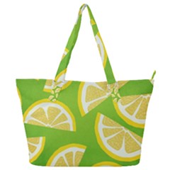 Lemon Fruit Healthy Fruits Food Full Print Shoulder Bag by Nexatart