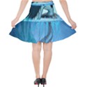 Wonderful Jellyfish Women Velvet High Waist Skirt View2