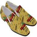 Childish Seamless Pattern With Dino Driver Women Slip On Heel Loafers View3