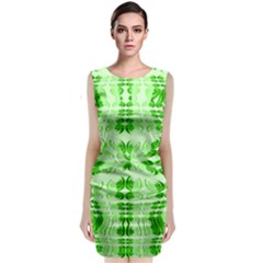 Digital Illusion Classic Sleeveless Midi Dress by Sparkle