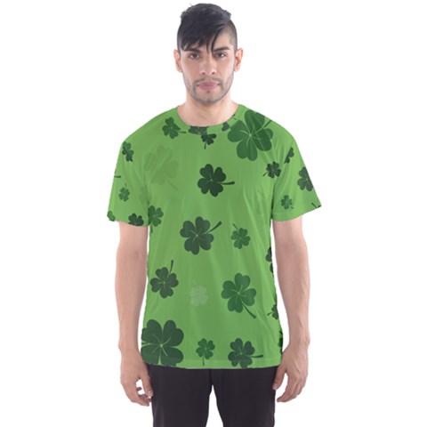 St Patricks Day Men s Sports Mesh Tee by Valentinaart