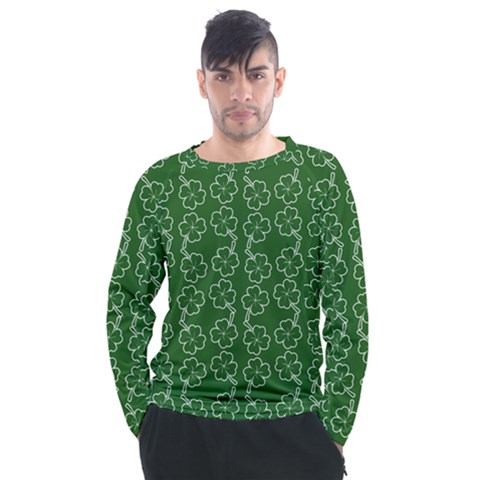 St Patricks Day Men s Long Sleeve Raglan Tee by Valentinaart