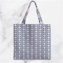 Digital Stars Zipper Grocery Tote Bag by Sparkle