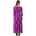 Digital Violet Button Up Maxi Dress View2