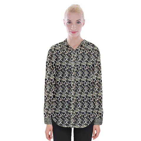 Digital Illusion Womens Long Sleeve Shirt by Sparkle