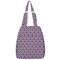 Flowers Pattern Center Zip Backpack by Sparkle