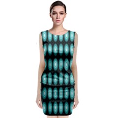 Mandala Pattern Classic Sleeveless Midi Dress by Sparkle