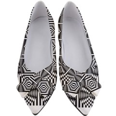 Mandala Pattern Women s Bow Heels by Sparkle