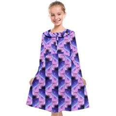 Digital Waves Kids  Midi Sailor Dress by Sparkle