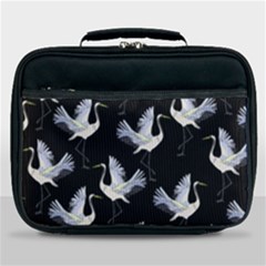 Crane Pattern Lunch Bag by Wegoenart