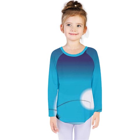 Fishing Kids  Long Sleeve Tee by Sparkle