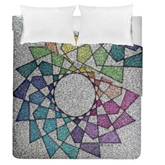 Wirldrawing Duvet Cover Double Side (queen Size) by Sparkle