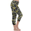 Bricks Cubes Capri Winter Leggings  View3