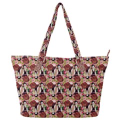 Swimmer 20s Pink Full Print Shoulder Bag by snowwhitegirl