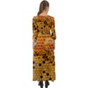 Top View Honeycomb Button Up Maxi Dress View2