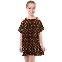 Rby-187 Kids  One Piece Chiffon Dress by ArtworkByPatrick