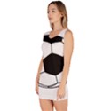 Soccer Lovers Gift Bodycon Dress View2