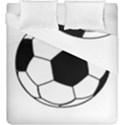 Soccer Lovers Gift Duvet Cover Double Side (King Size) View1