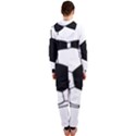 Soccer Lovers Gift Hooded Jumpsuit (Ladies)  View2